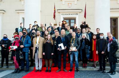 „Lietuvos spaudos fotografija 2020“ nugalėtojų apdovanojimo ceremonija